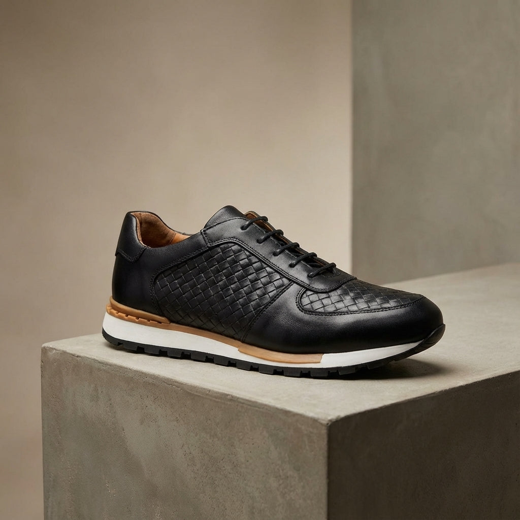 Lucien Montieri Leather Sneakers