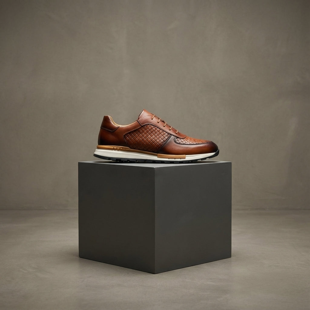 Lucien Montieri Leather Sneakers