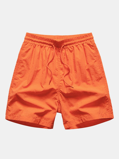 Tropical Print Button Up Shirt & Swim Shorts