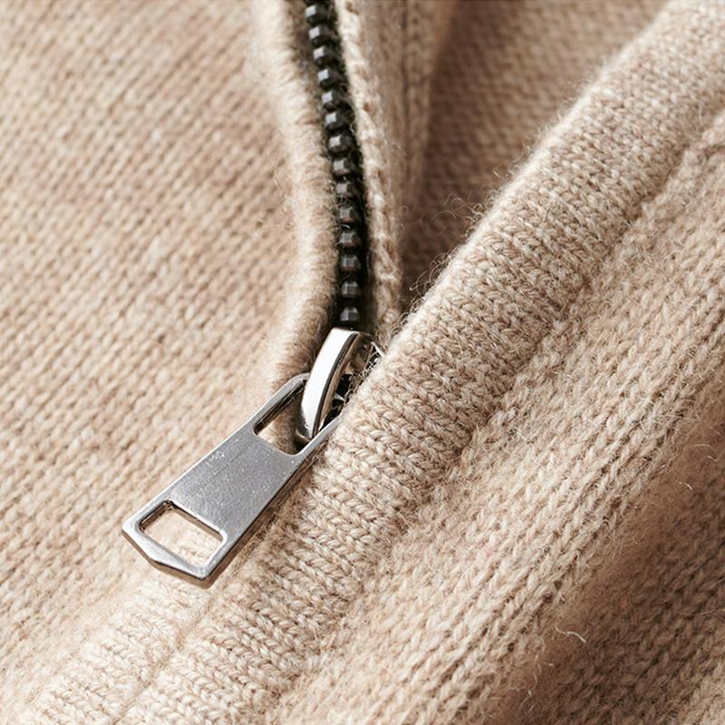 Rafael Zip-Up Sweater