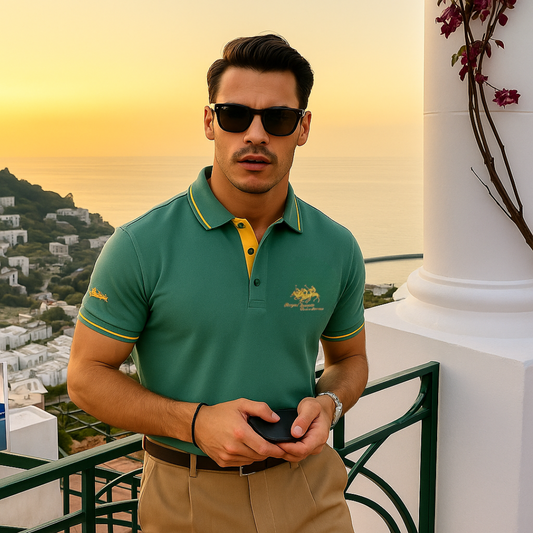 GIANNI MEN'S LUXURY POLO