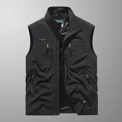Vincent Multi-Pocket Classic Cargo Gilet