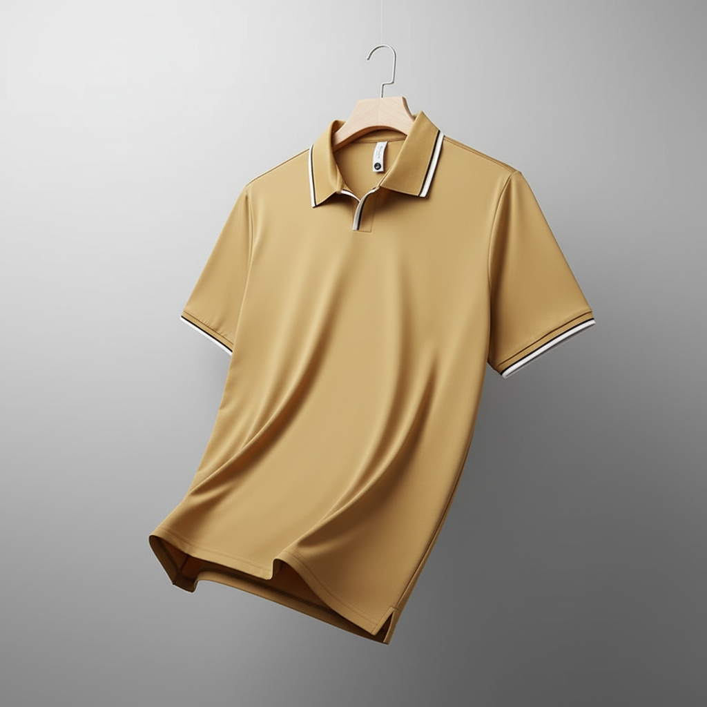 Alessio Silk Polo Shirt