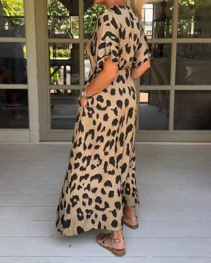 Anne | Leopard Print Dress