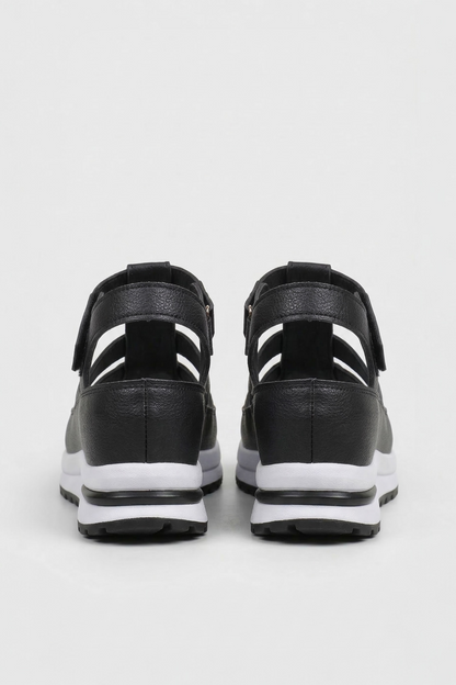 Elara Velcro Wedge Sandals