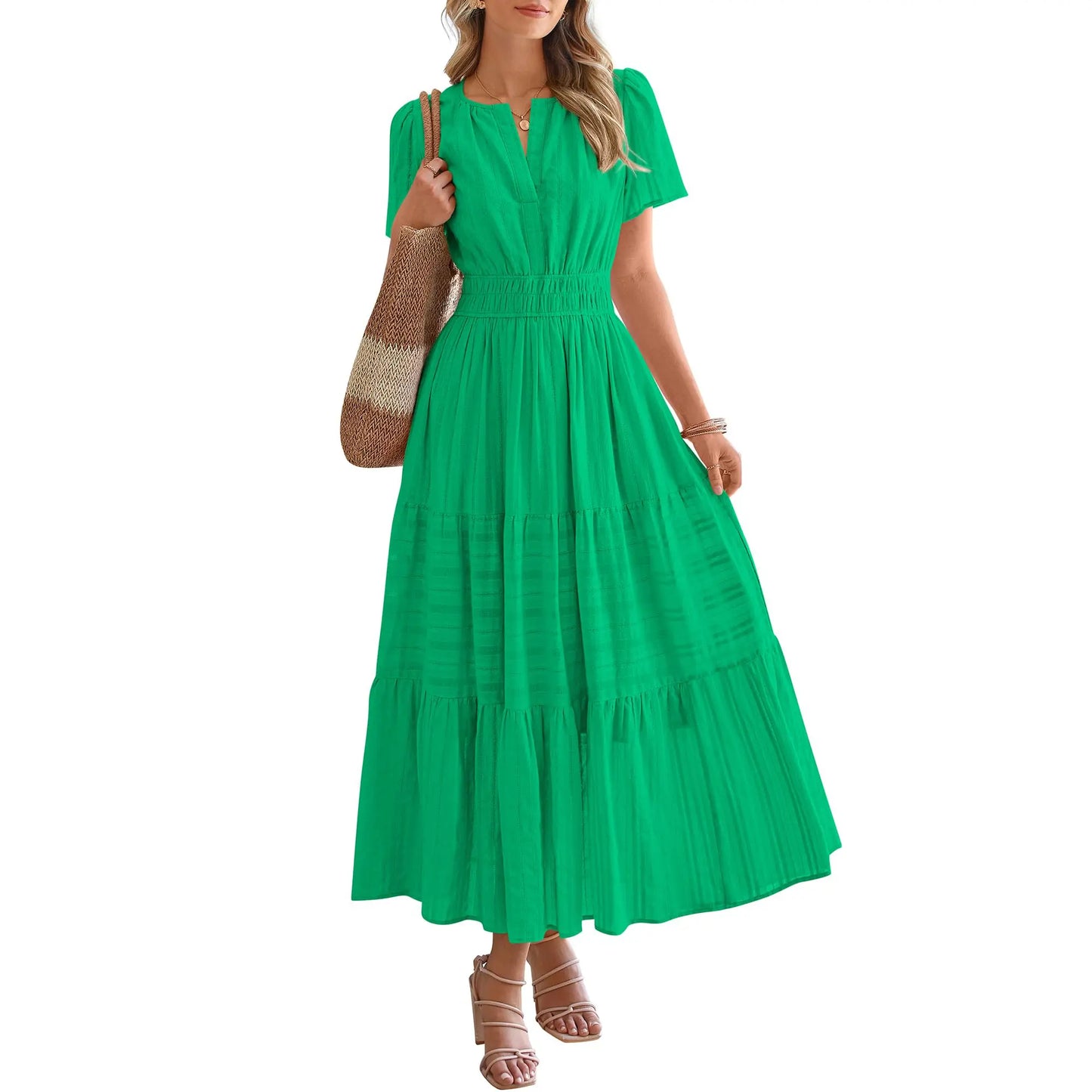 Elira Casual Flow Maxi Dress