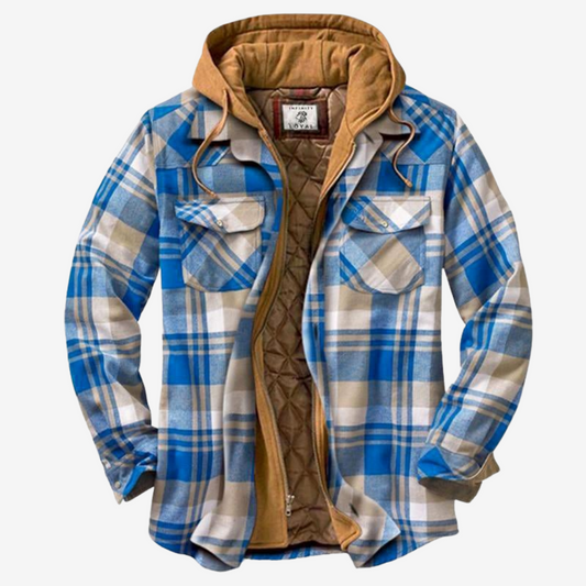 Eleanor Stylish Patchwork Plaid Jacket