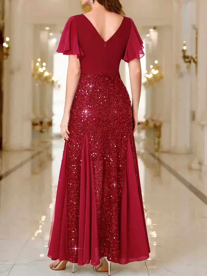 Amal - Elegant Stylish Satin Dress