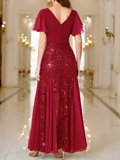 Amal - Elegant Stylish Satin Dress