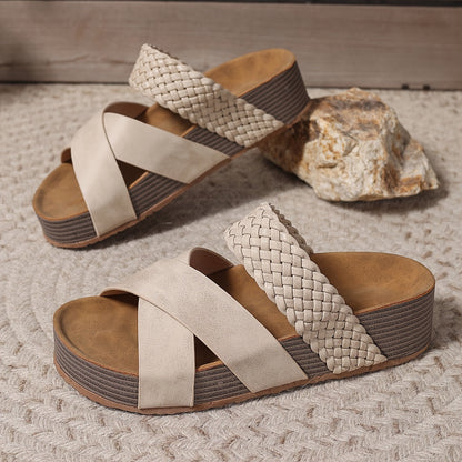 Martine Orthopedic Leather Sandals