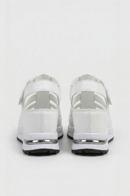 Elara Velcro Wedge Sandals