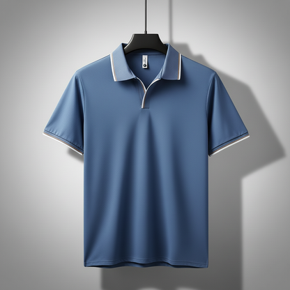 Alessio Silk Polo Shirt