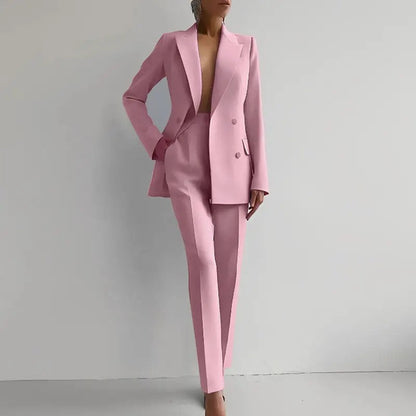 Sophia | Tailored Cigarette Pantsuit
