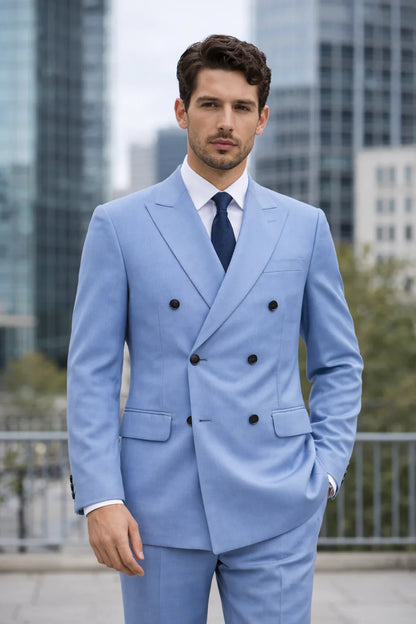 Sebastien Double-Breasted Tailored Suit
