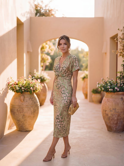 Elira Classic Midi Dress