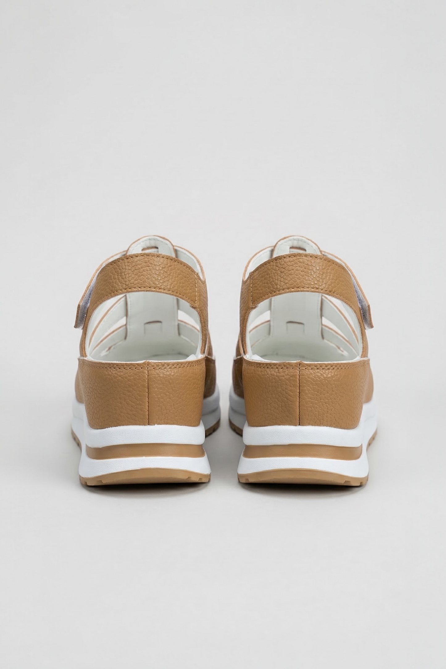 Elara Velcro Wedge Sandals