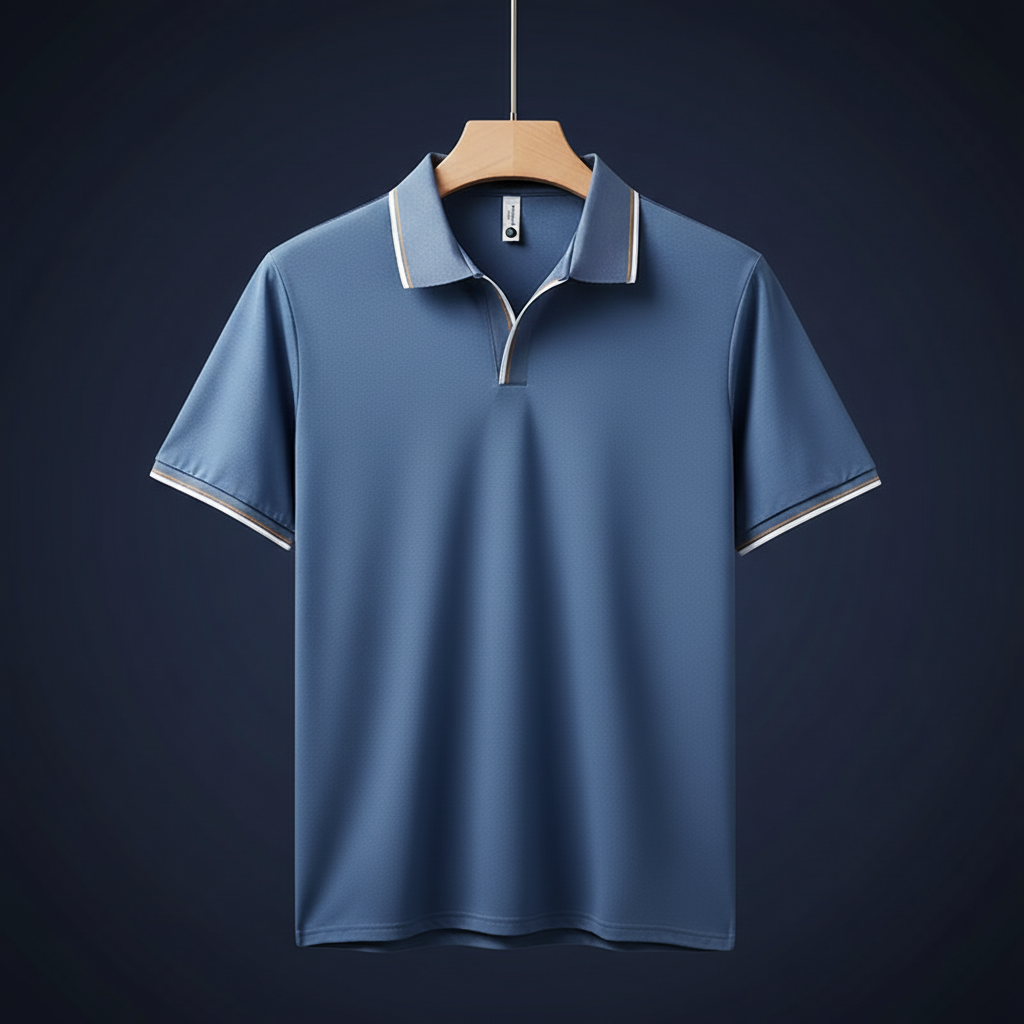 Alessio Silk Polo Shirt