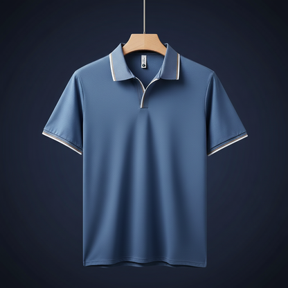 Alessio Silk Polo Shirt