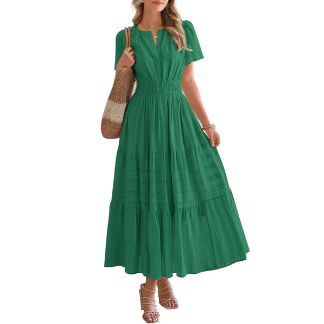 Elira Casual Flow Maxi Dress