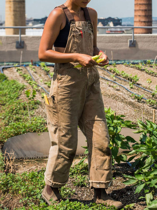 HeritageCraft™ Canvas Overalls – Rugged Workwear for Women