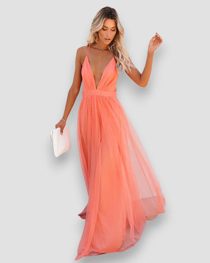 Élanor – Coastal Bloom Maxi Dress