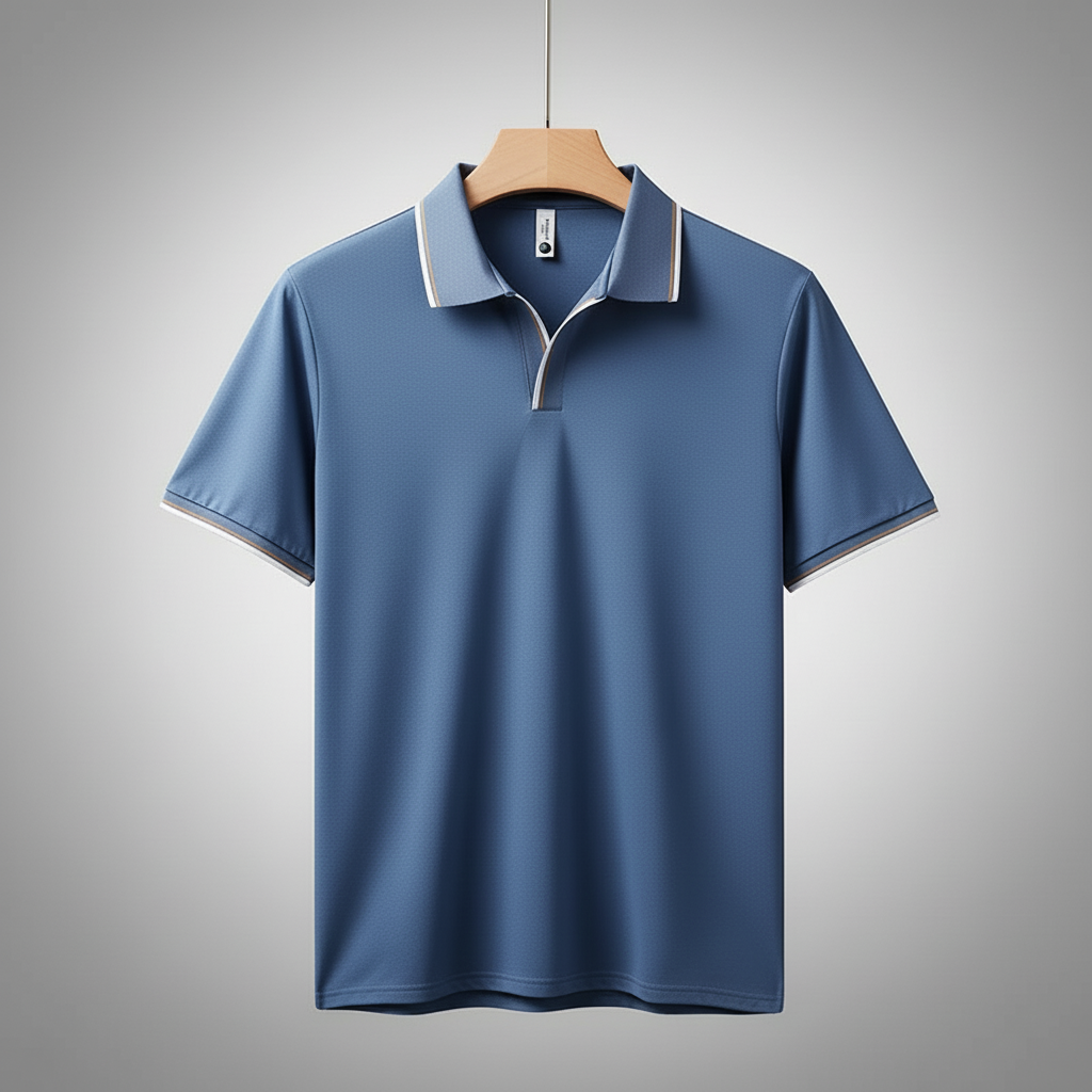 Alessio Silk Polo Shirt