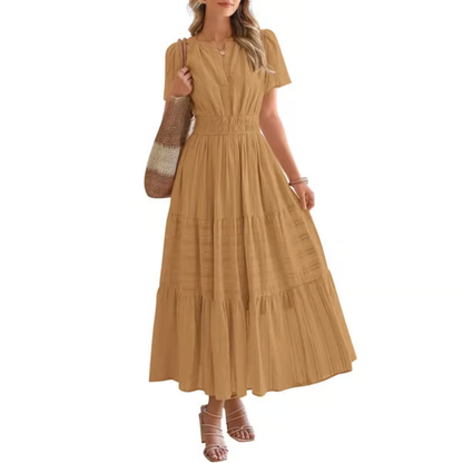 Elira Casual Flow Maxi Dress