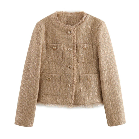 Lola™ – Elegant Tweed Jacket
