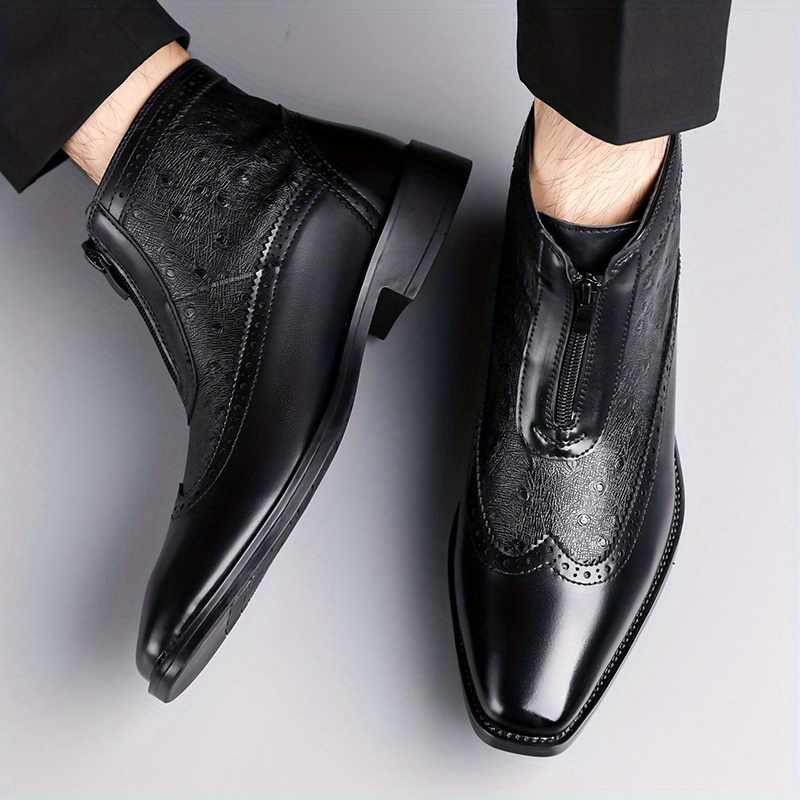 Adrian Ostrich Chelsea Boots