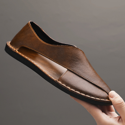 CASCADE LEATHER SANDALS