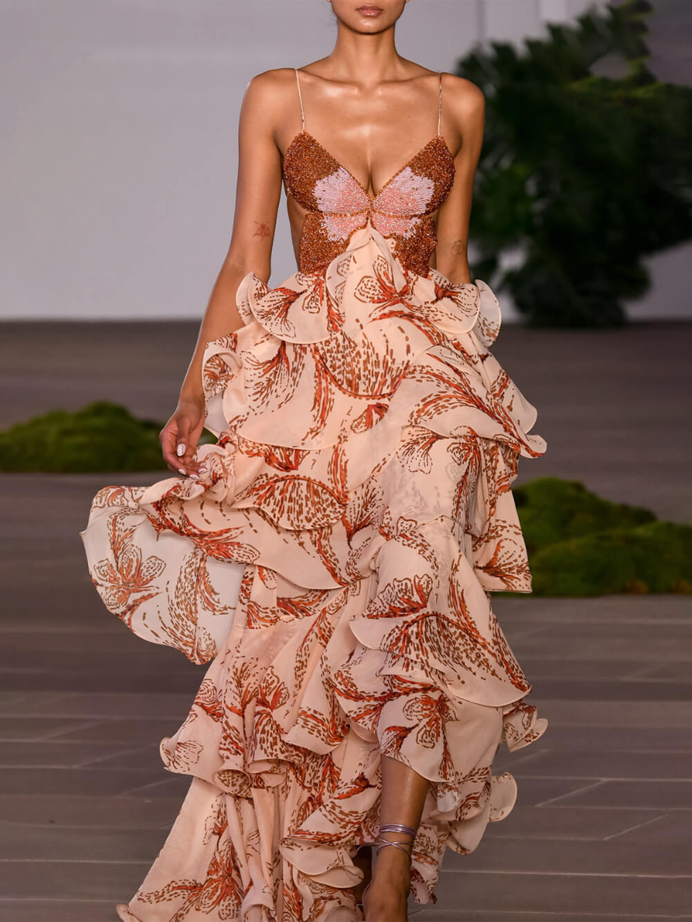 Elowen Signature Papillon Maxi Dress