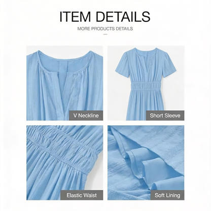 Elira Casual Flow Maxi Dress