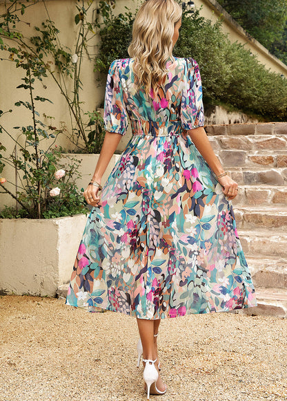 Isla – Elegant Floral Dress