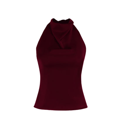 HENYA™ – Casual Sleeveless Summer Backless Top