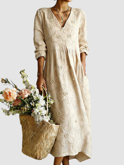 Elora Floral Midi Dress