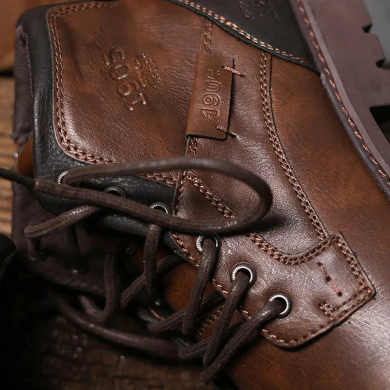 RoyalStride Men's Pure Leather Boots