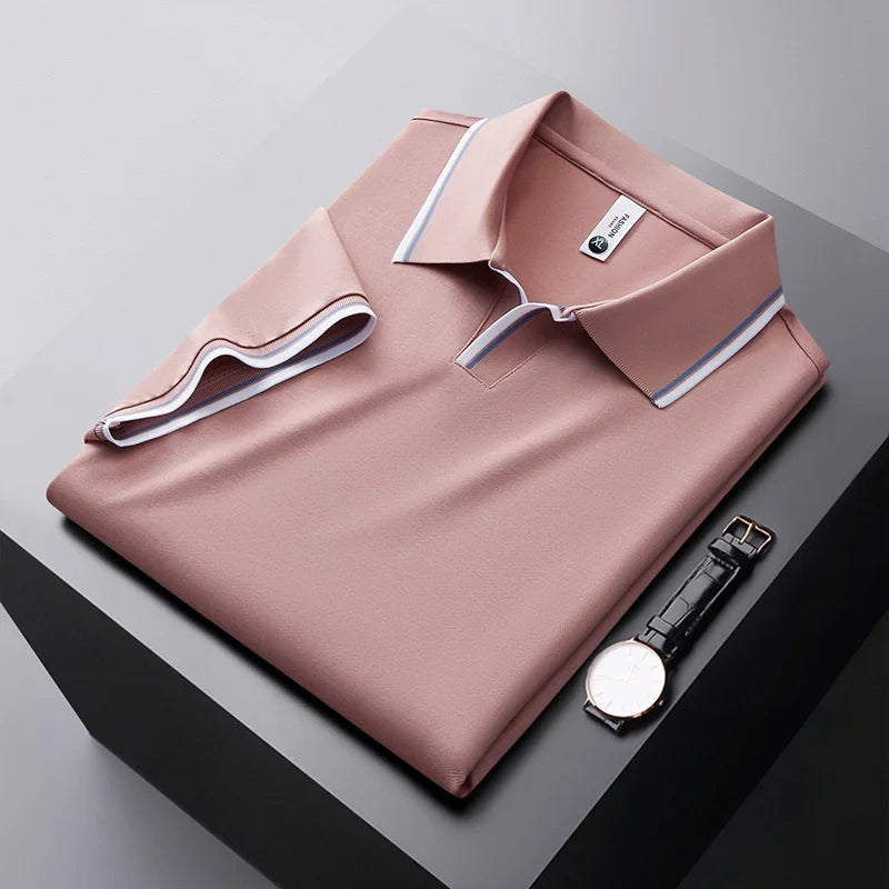 Alessio Silk Polo Shirt