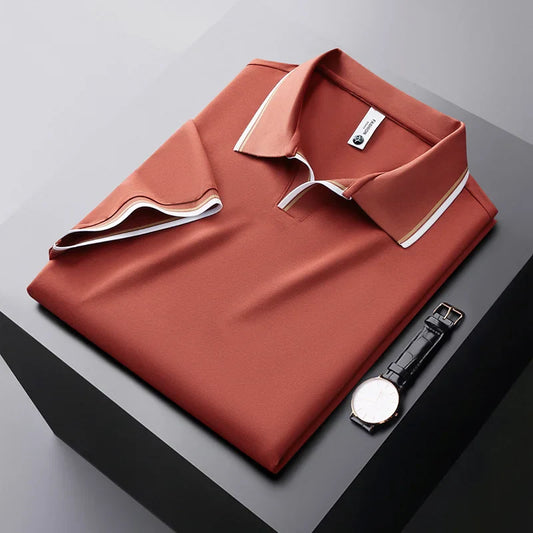 Alessio Silk Polo Shirt