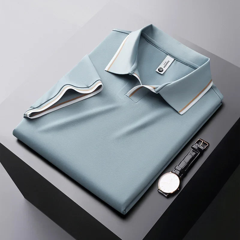 Alessio Silk Polo Shirt
