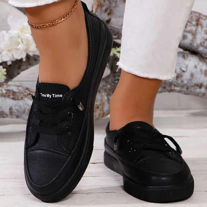 Alina Orthopedic Lace-Up Flats