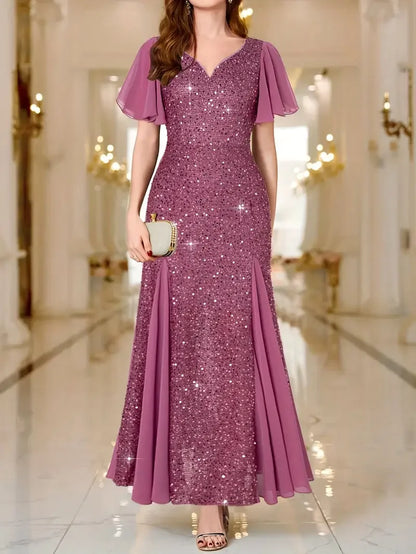 Amal - Elegant Stylish Satin Dress