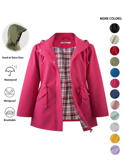 DENA™ - Lightweight Hooded Trench Coat for Casual Outings