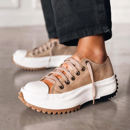 Jocelyn™ | Low-Top Thick-Heeled Shoes