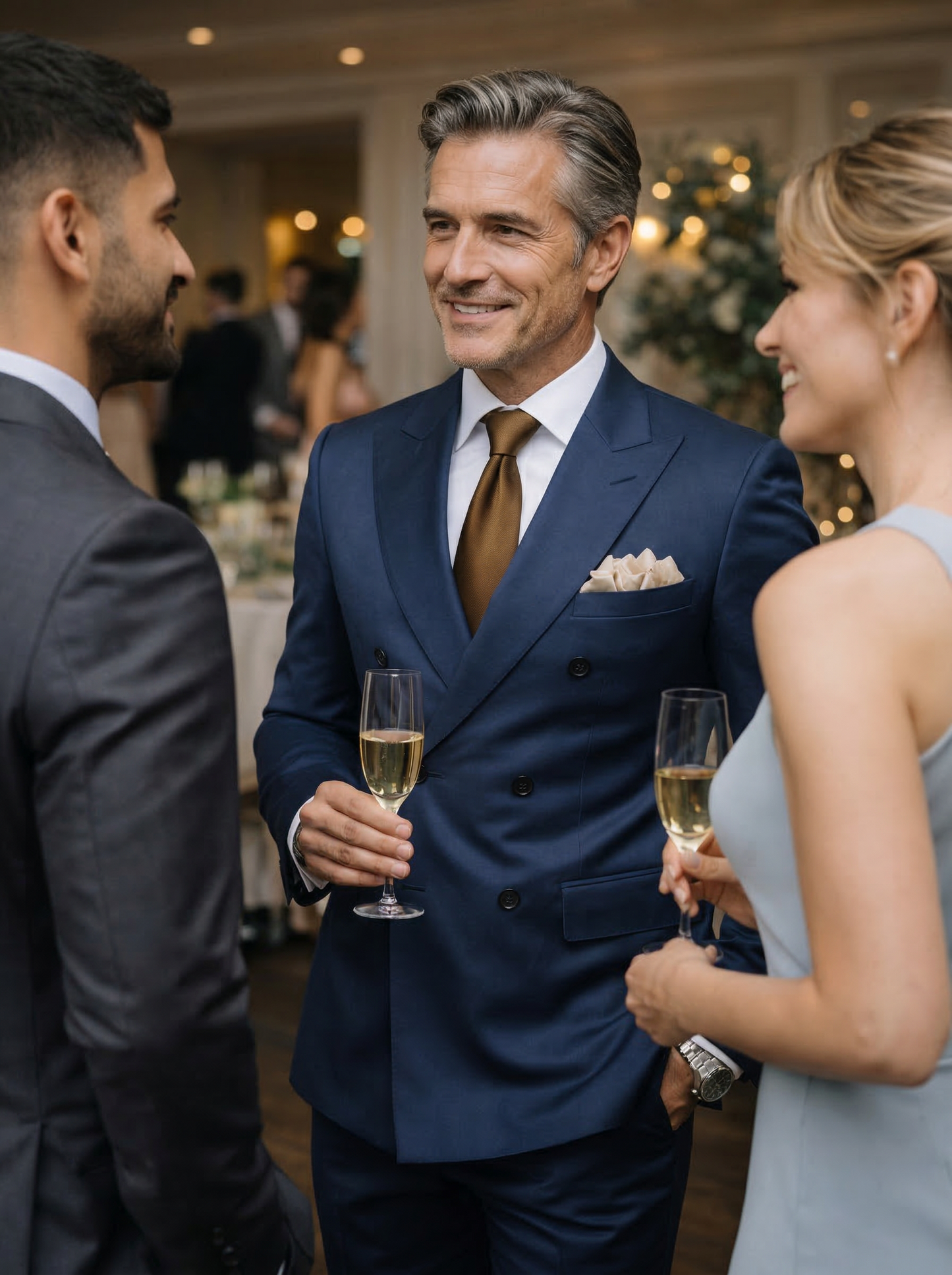 Sebastien Double-Breasted Tailored Suit