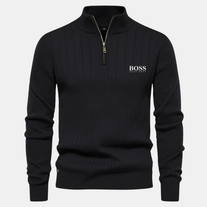 BOSS ZIP SWEATER