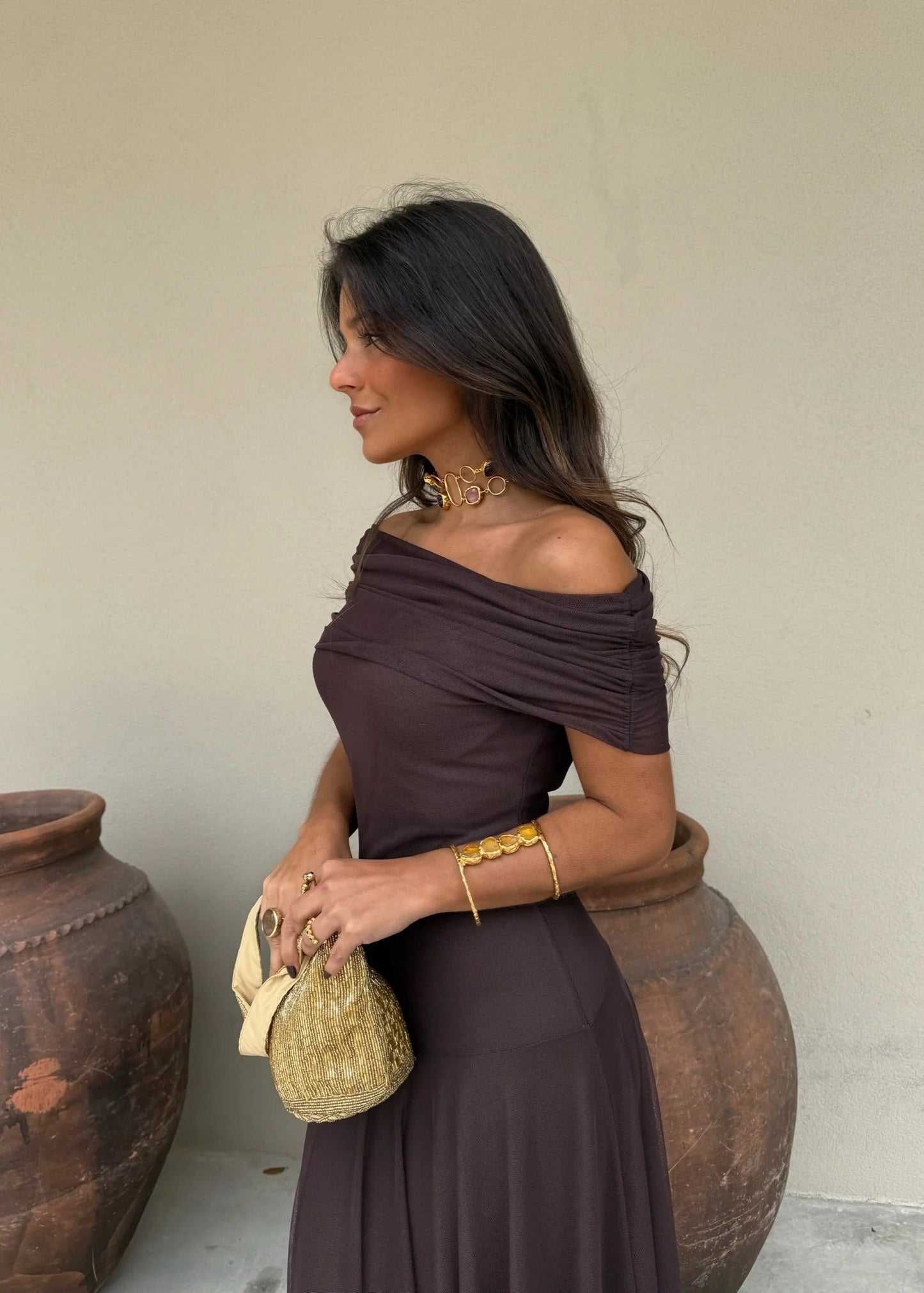 Elira Sculpted Silhouette Dress