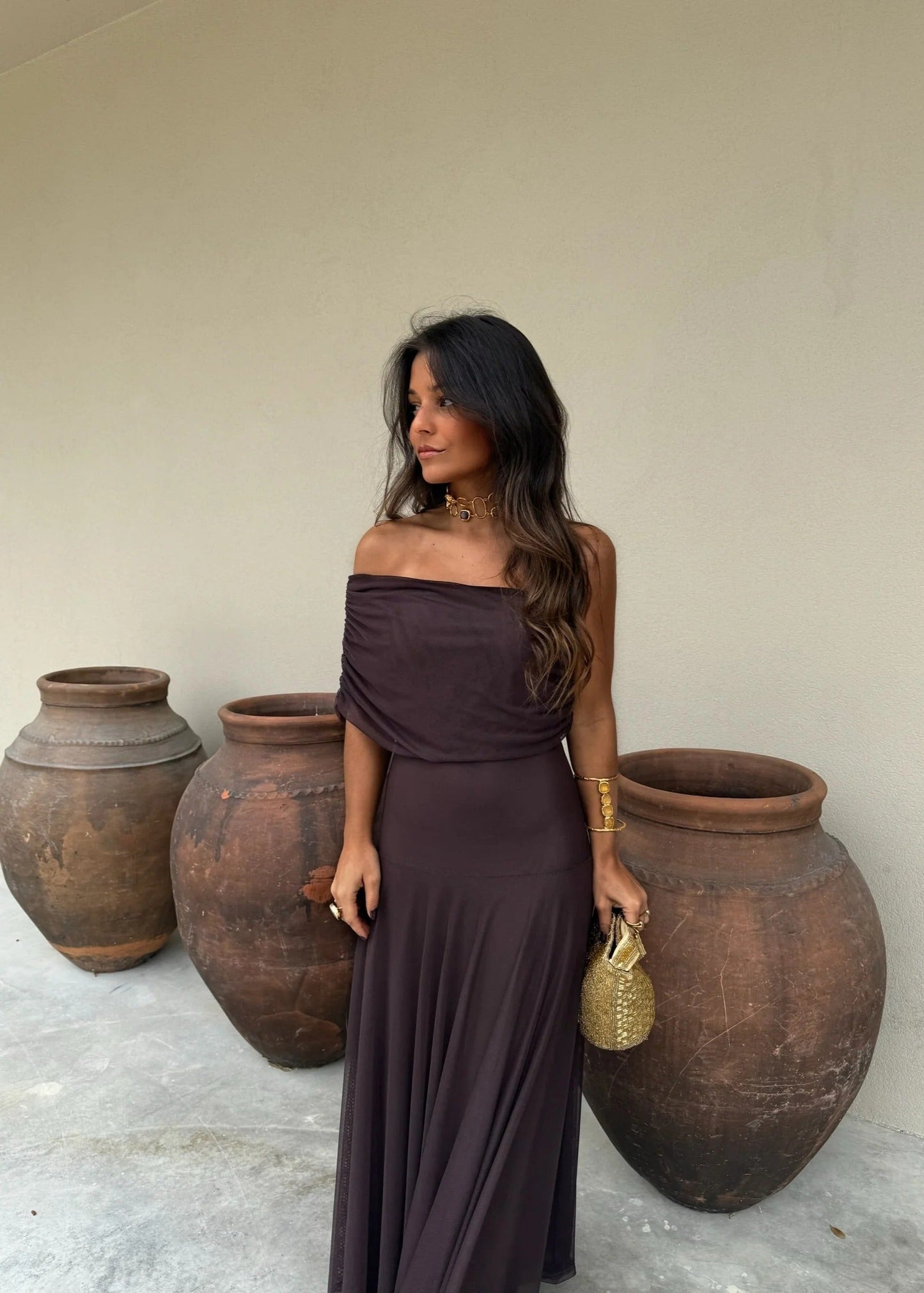 Elira Sculpted Silhouette Dress