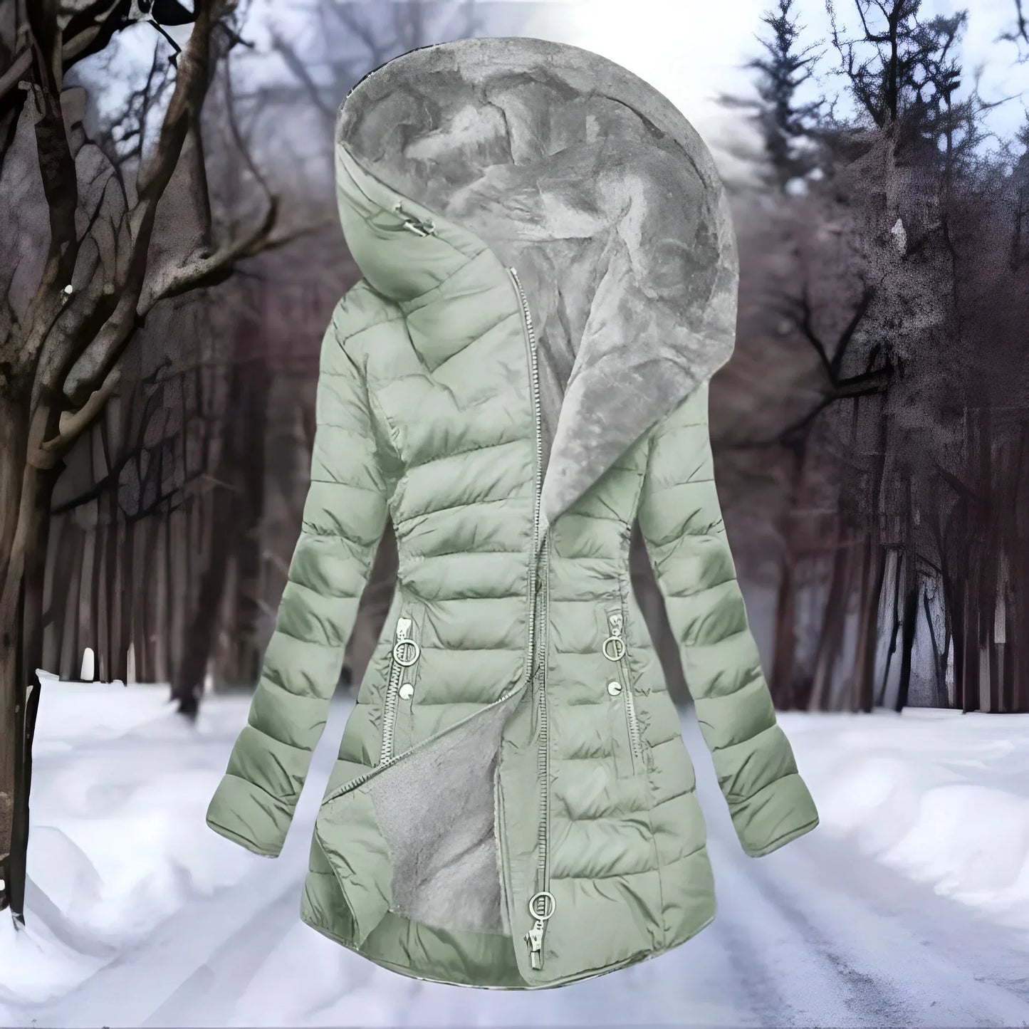 Charlotte Warm Plush Coat