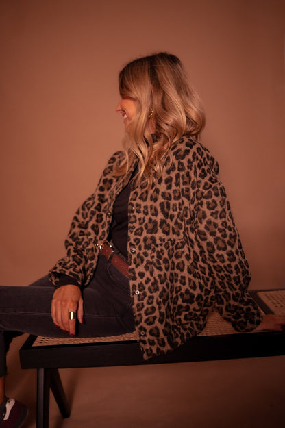 Rita™ | Trendy Leopard Print Jacket