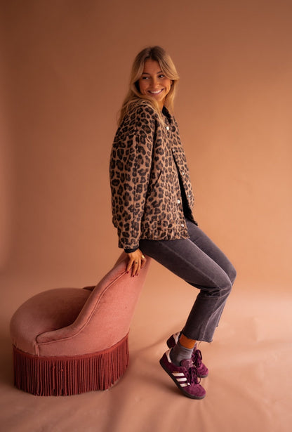 Rita™ | Trendy Leopard Print Jacket